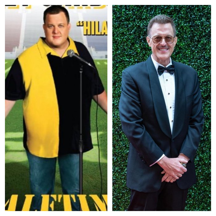 Billy gardell weight loss surgery: Image on the left was when Billy was obese. The one on the right is after his weight loss.