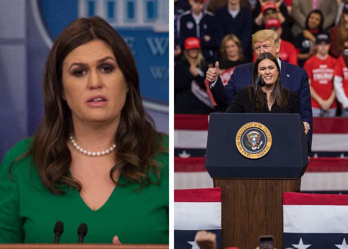 sarah huckabee sanders transformation before and after